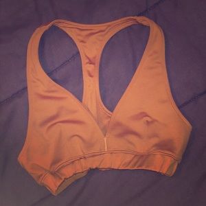 Mika Yoga XS Maya Sports Bra Copper Burnt Orange